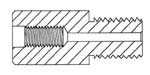 Adapters - Threaded Adapter 5816F-114M -Adatpers - Threaded Adapter - Diamond Drill Bits - Alternative - Diamond Core Drill - Alternative - Core Drill Bits - Adapters