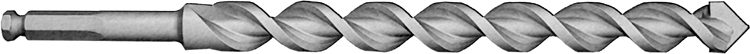 Wood Drill Bits - Ruffy 2000 - EL Series - Carbide Tipped Wood Drill Bit