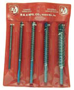 Masonry Drill Bits - Fast Spiral Drill Bit - FSD-121 - Set of 5 - Carbide Tipped carbide tipped drill bits, wood, masonry, pole, auger, bit counter bore sink repair retip refurbish sharpen custom manufacture