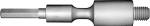 Adapters - Percussion Core Adapter - Hammer Drill adapter - Masonry Drill Bits - PAT-726 - carbide tipped drill bits, wood, masonry, pole, auger, bit counter bore sink repair retip refurbish sharpen custom manufacture
