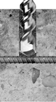 Rebar Cutter Use Step 1 - Rebar � drilling hardened steel � unique tools drilling hard steel � drill hardened steel � metal cutting bits � metal cutting drill bits � how to drill hardened steel � rebar tools � drill bits for hardened steel  - cutting hardened steel �steel drilling � drill bits for steel � rebar cutter  - rebar cutters � drilling hard metal specialty tools � drill bits for hardened steel