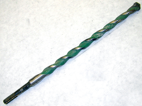 SDS-Plus drill bit repair, drill bit sharpening, chisel sharpening - Before
