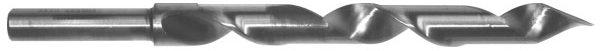 Railroad Tie Drill Bits - RAILROAD TIE BORE BITS - HIGH SPEED STEEL - SINGLE FLUTE