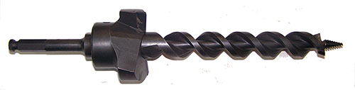 log home counter bore - carbide tipped drill bits - wood drill bits