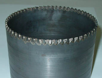 hole saw - carbide tipped drill bits wood masonry metal auger hole saw custom manufacture repair retip refurbish