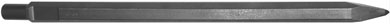 B & A Manufacturiing Company - Hammer Iron - Moil - Bull Point 1 x 18 - Spline Drive