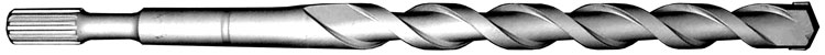 B & A Manufacturing Company - Spline Drive Hammer Drill Bit - Carbide Tipped Drill Bits - Percussion Drill Bits - Straight Shank Drill Bits
